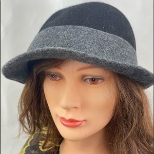 Block Head Wear “ unisex” Black/ Gray Hat Sz L/XL